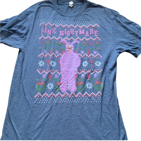 Other - A Christmas Story Pink Nightmare Ralphie Holiday T-Shirt